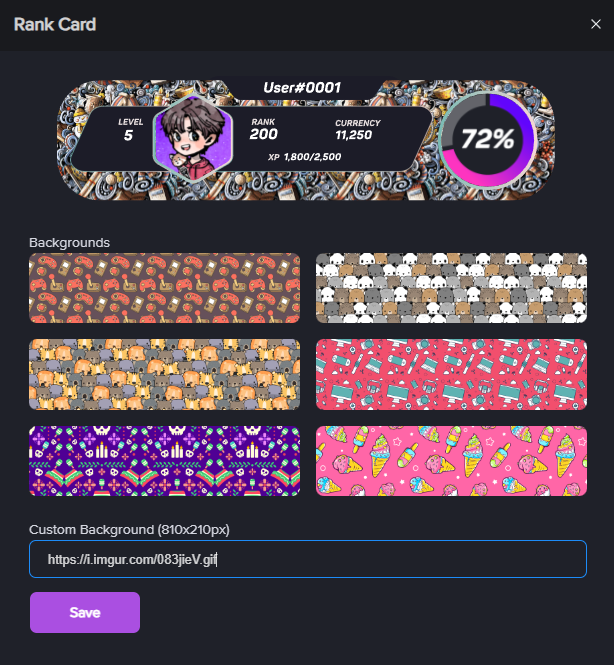 Custom XP Cards | Mochi!