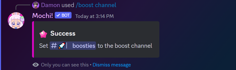 Setting the Boost Channel | Mochi!
